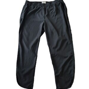 Marine Layer E-Spun Black Lounge Pants Womens XL/P Elastic Waist Comfort Casual